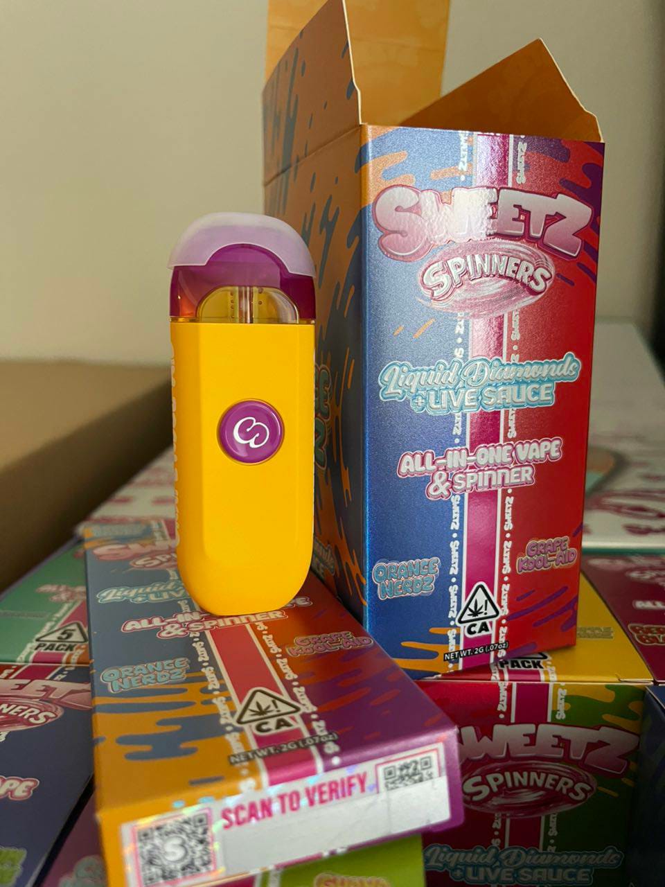 SWEETZ EXOTICS SPINNERS 2G DISPOSABLE
